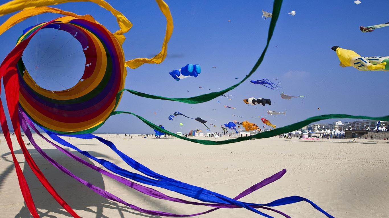 25 edición del “kite day” en el parque de Haulover Auge Internacional