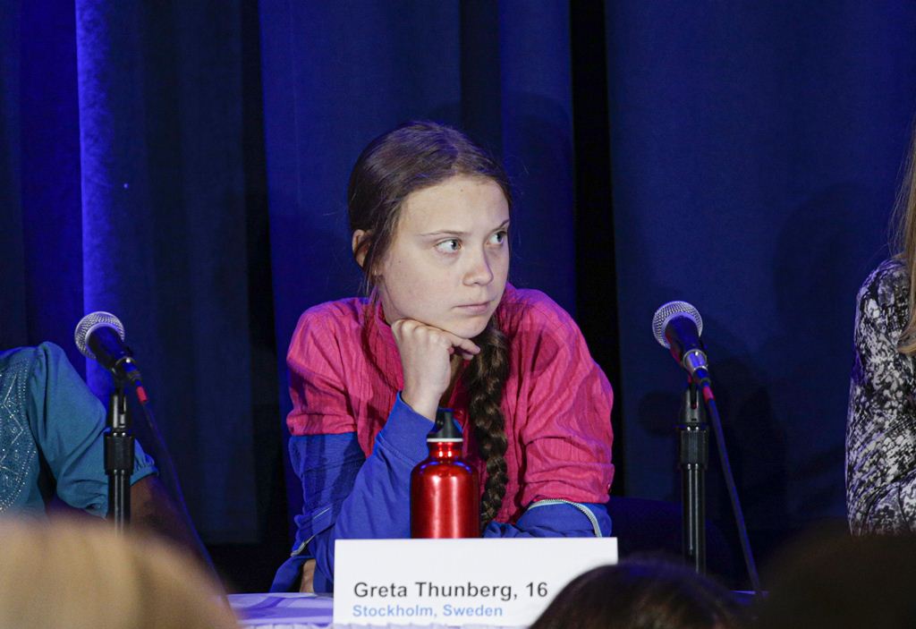 activista greta thumberg en la onu