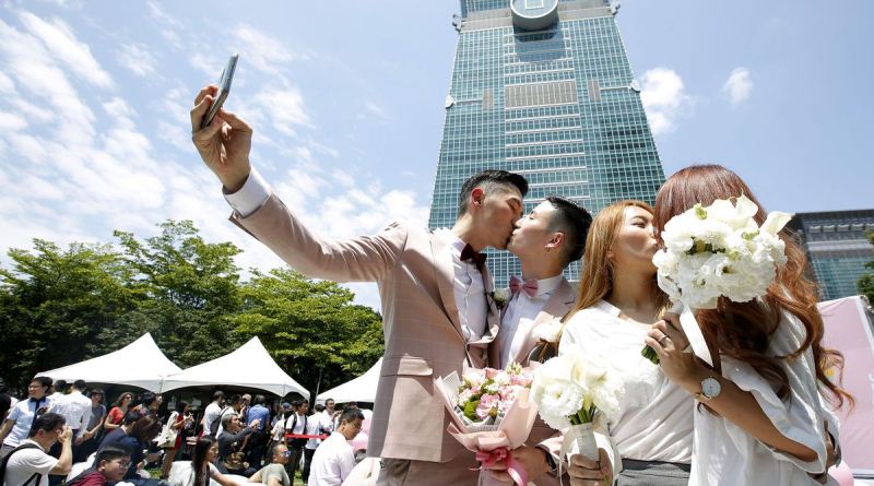 En Taiwan es legal bodas gay