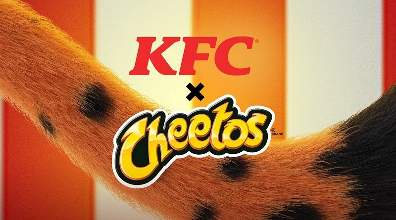KFC sándwich de pollo cheetos