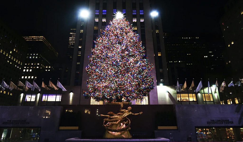 Rockefeller Center Árbol Navidad