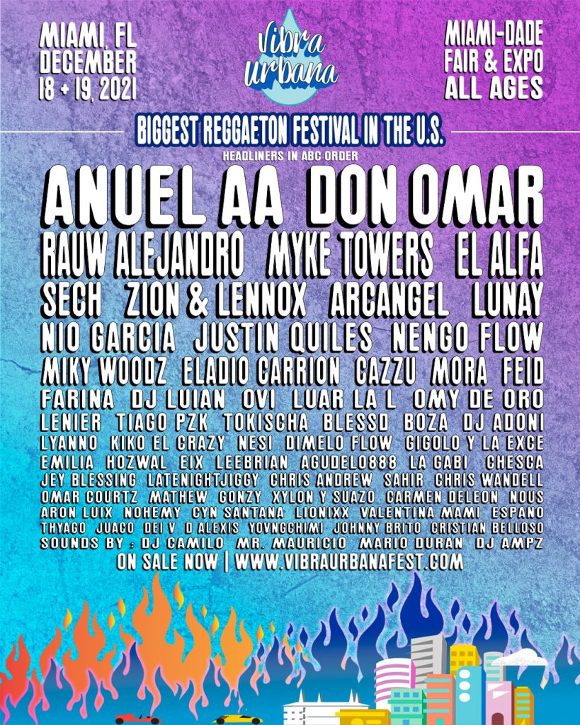 vibra urbana line up