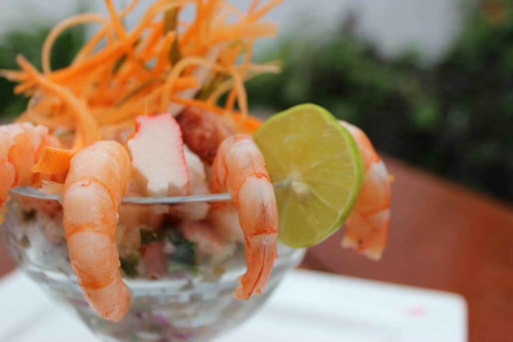 receta de ceviche de camaron

