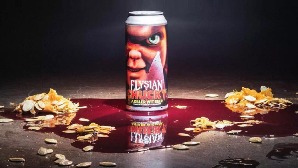 chucky cerveza halloween