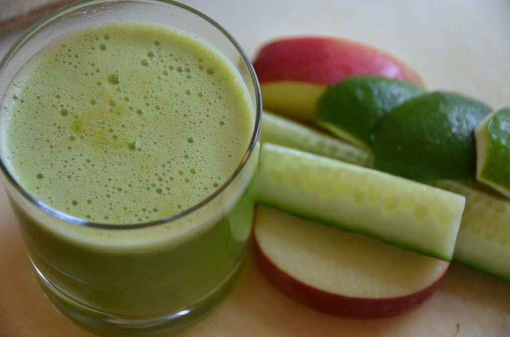 que lleva jugo verde