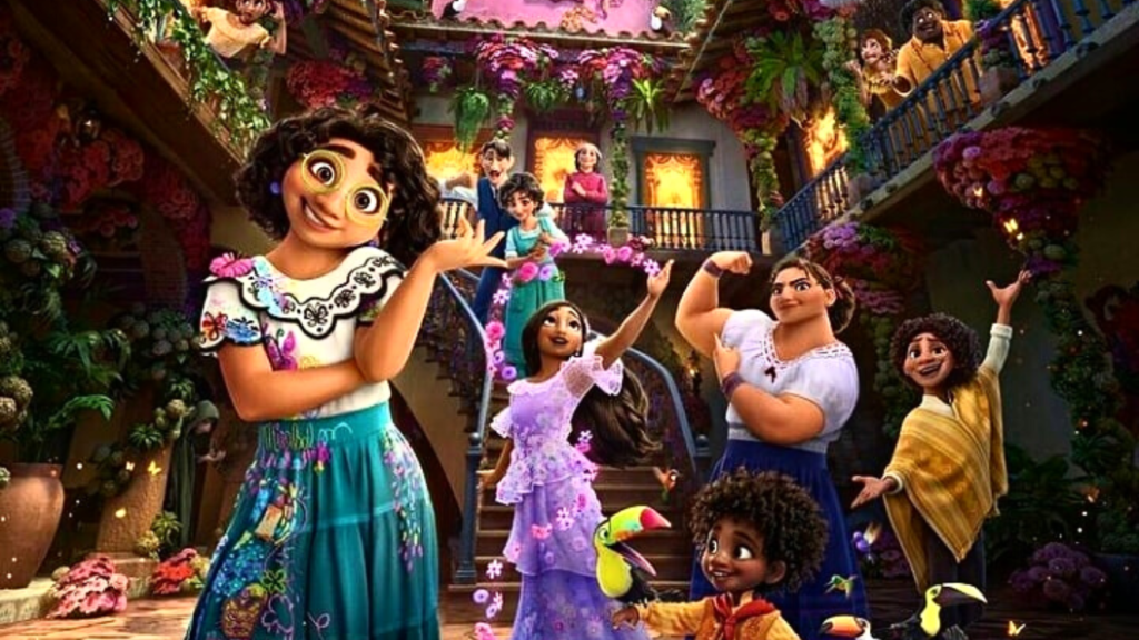 autobuses encanto en parques disney
