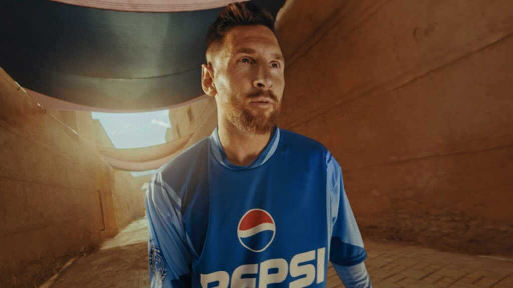 pepsi messi spot tv 2022