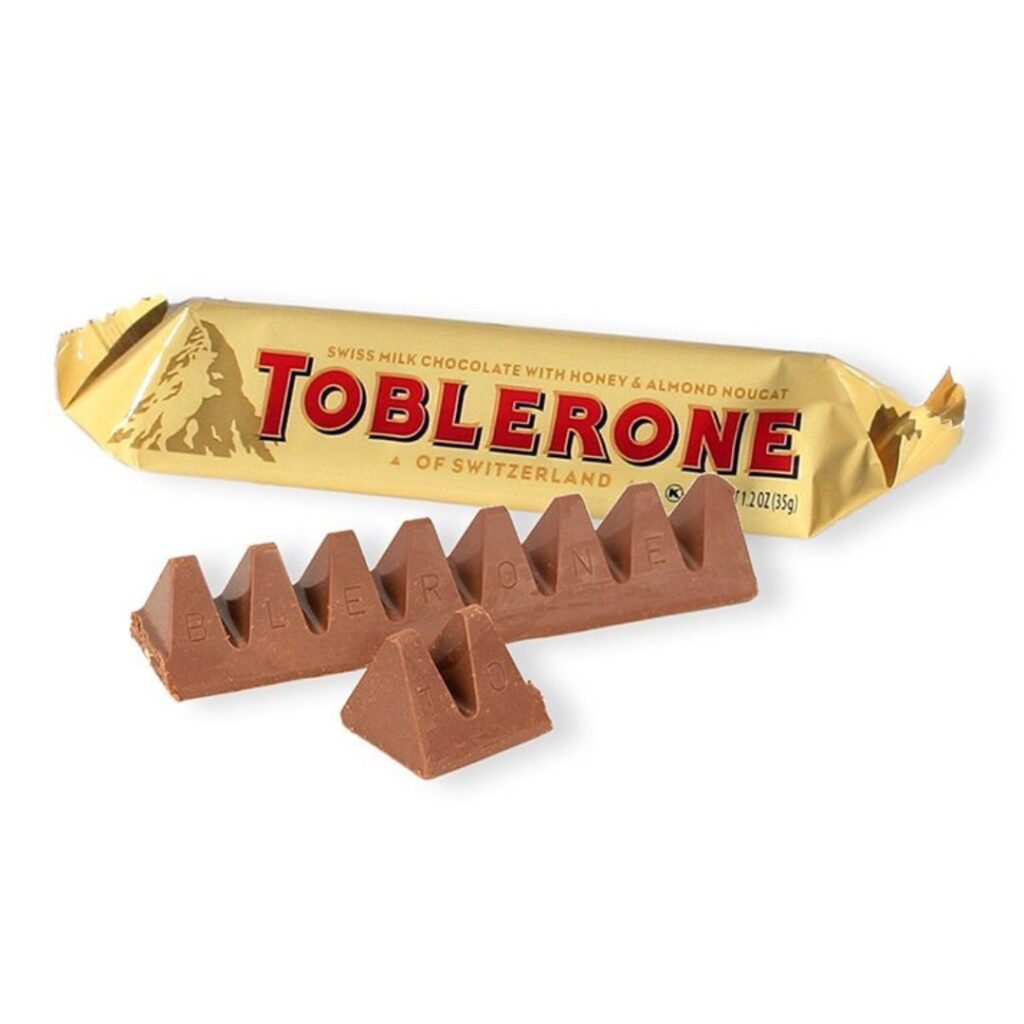 como es la nueva imagen de toblerone?